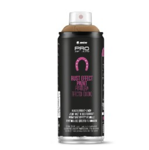 Pintura spray montna efecto oxido